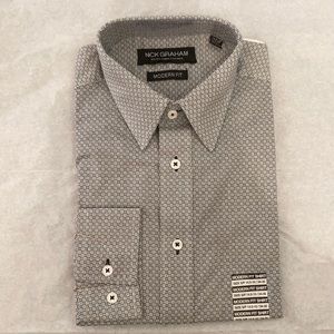 NWT Nick Graham Men’s Dress Shirt
